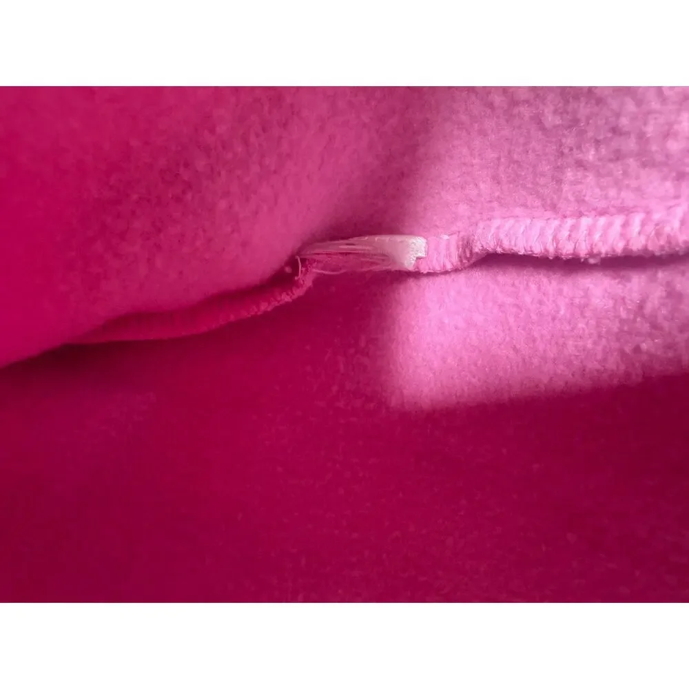 Vineyard Vines Dreamcloth Shep Sweatshirt Womens M Light Pink Quarter-Zip Logo